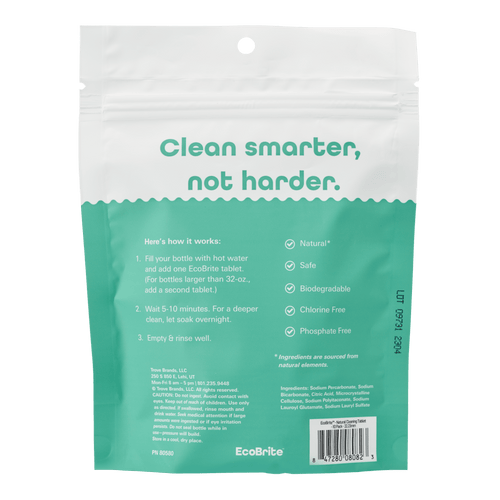 Bottle Cleaning Tablets - Better Sips for Busy People
